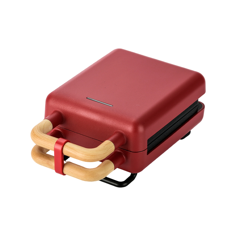 BJX-S001 Ahşap saplı çıkarılabilir sandviç makinesi