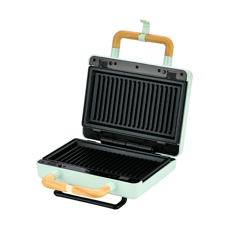 BJX-S003 800W değiştirilebilir 2 dilimli sandviç Izgara