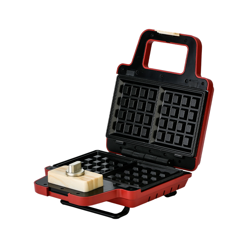 BJX-S008 800W 2 Dilimli Çıkarılabilir Plakalı Sandviç Waffle Makinesi