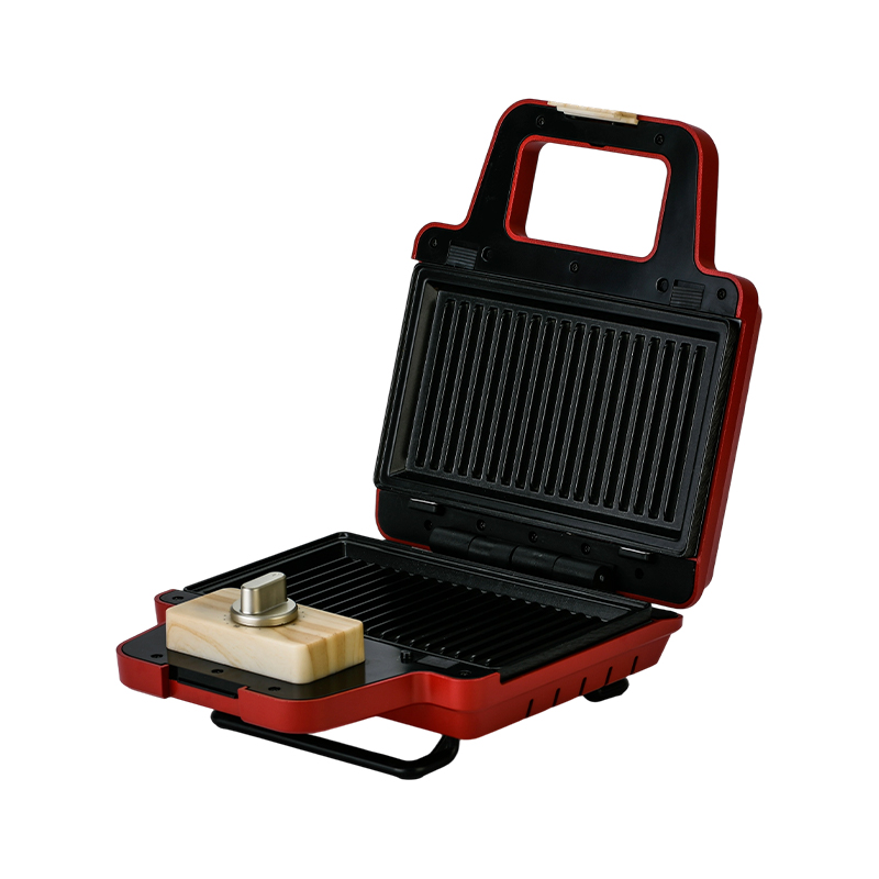 BJX-S008 800W 2 Dilimli Çıkarılabilir Plakalı Sandviç Waffle Makinesi