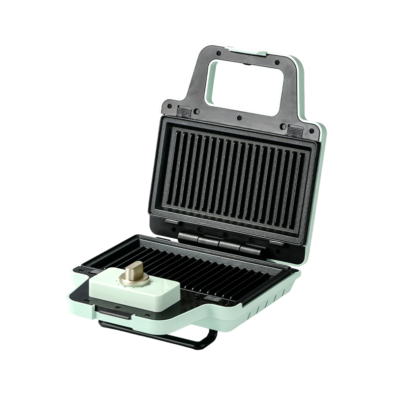 BJX-S008 800W 2 Dilimli Çıkarılabilir Plakalı Sandviç Waffle Makinesi