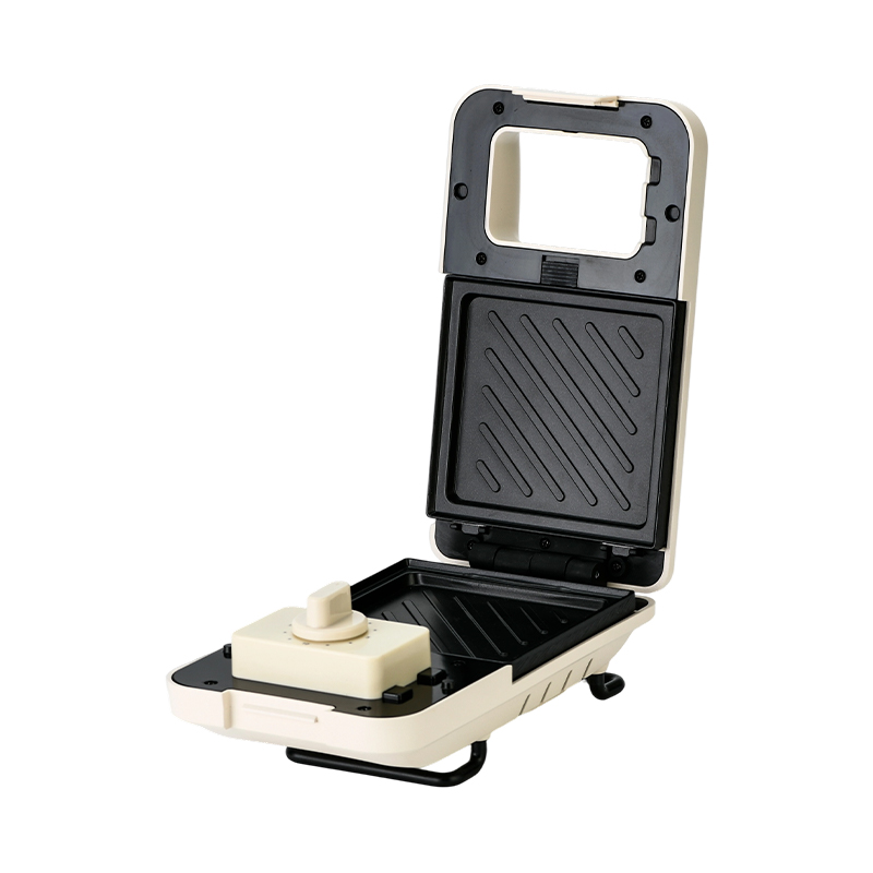 BJX-S011 15 Dakikalık Zamanlayıcı Tek Dilimli Çıkarılabilir Tabaklar Sandviç Makinesi 