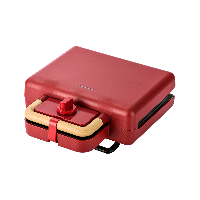 BJX-S016 15 dakikalık zamanlayıcı 2 Dilimli çok fonksiyonlu sandviç waffle makinesi